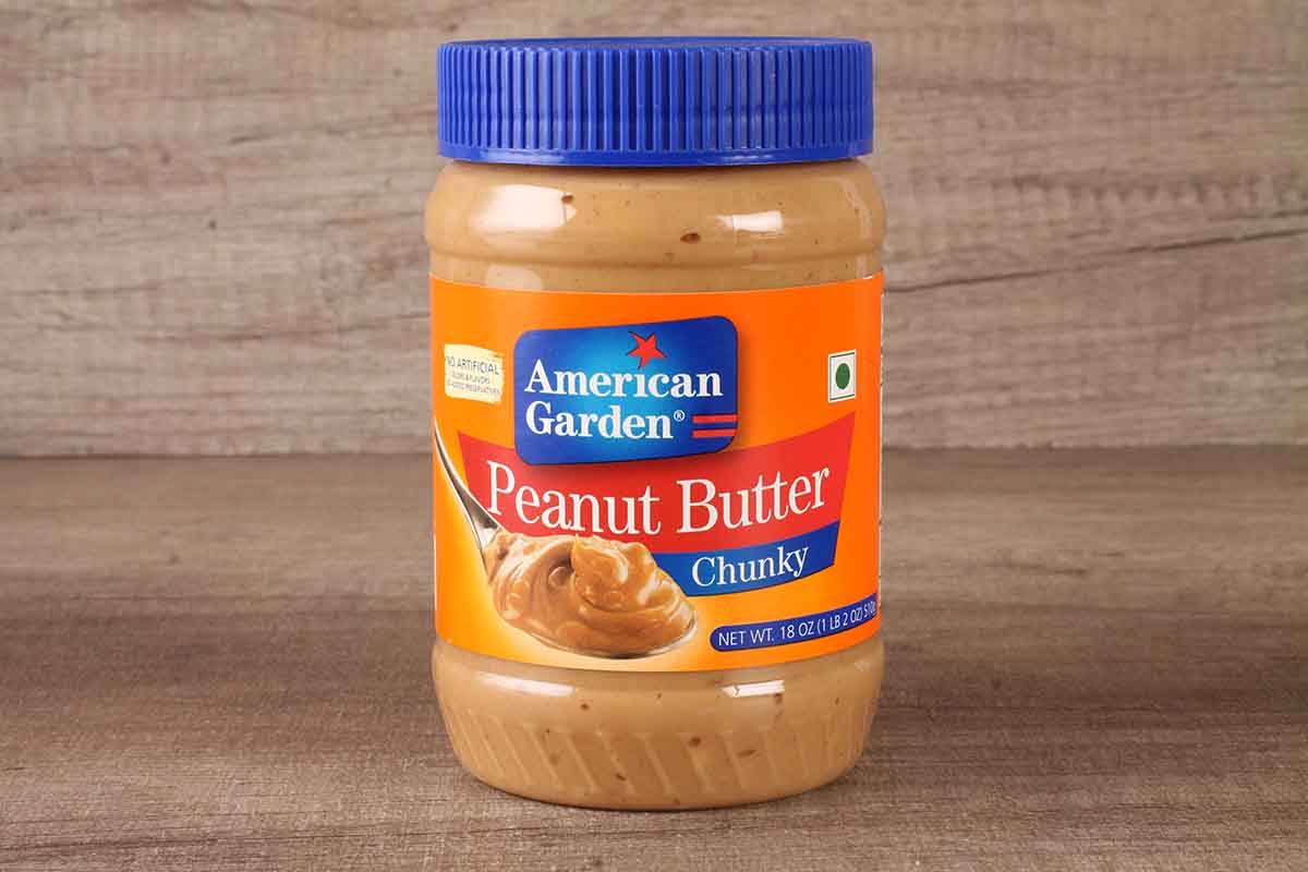 American Garden Peanut Butter Chunky 510 Gm