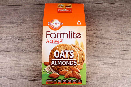 Sunfeast Farmlite Oats & Almond Biscuits 150 Gm