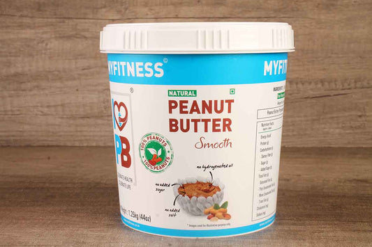 Myfitness Natural Peanut Butter Smooth 1.25 Kg