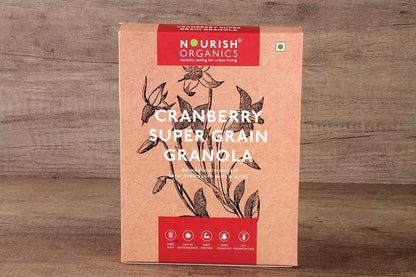 Nourish Organics Cranberry Super Grain Granola 270 Gm