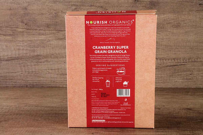 Nourish Organics Cranberry Super Grain Granola 270 Gm