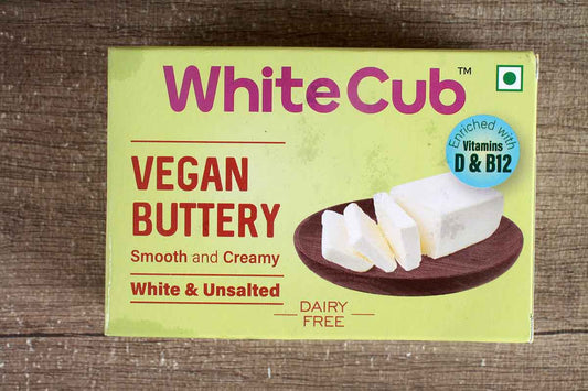 White Cub Vegan Buttery Smooth & Creamy White & Unsalted 200 Gm