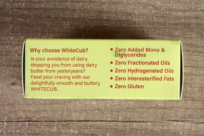 White Cub Vegan Buttery Smooth & Creamy White & Unsalted 200 Gm