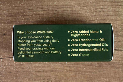 White Cub Vegan Buttery Smooth & Creamy 200 Gm