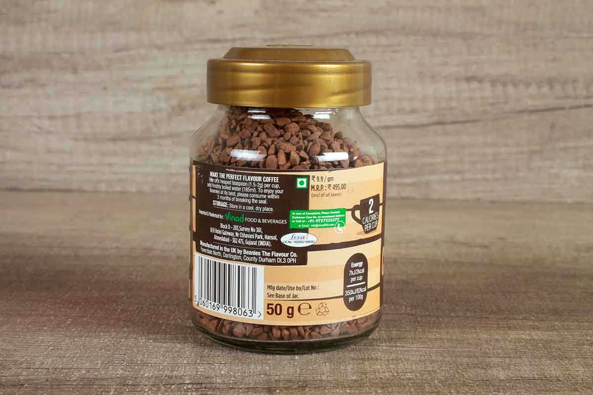Beanies Barista Cappuccino Instant Coffee 50 Gm