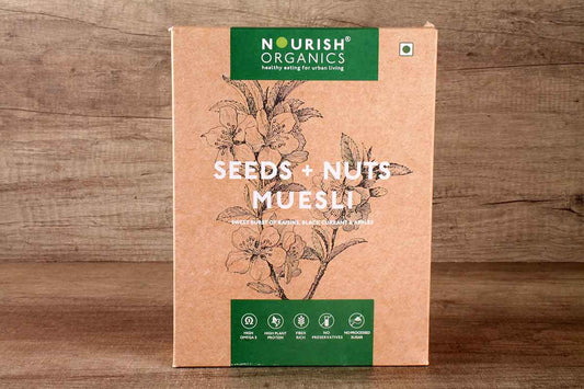 Nourish Organics Seed Nuts Muesli 300 Gm