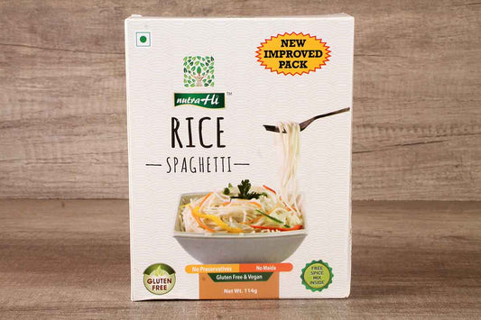 Nutra Hi Gluten Free Rice Spaghetti 114 Gm