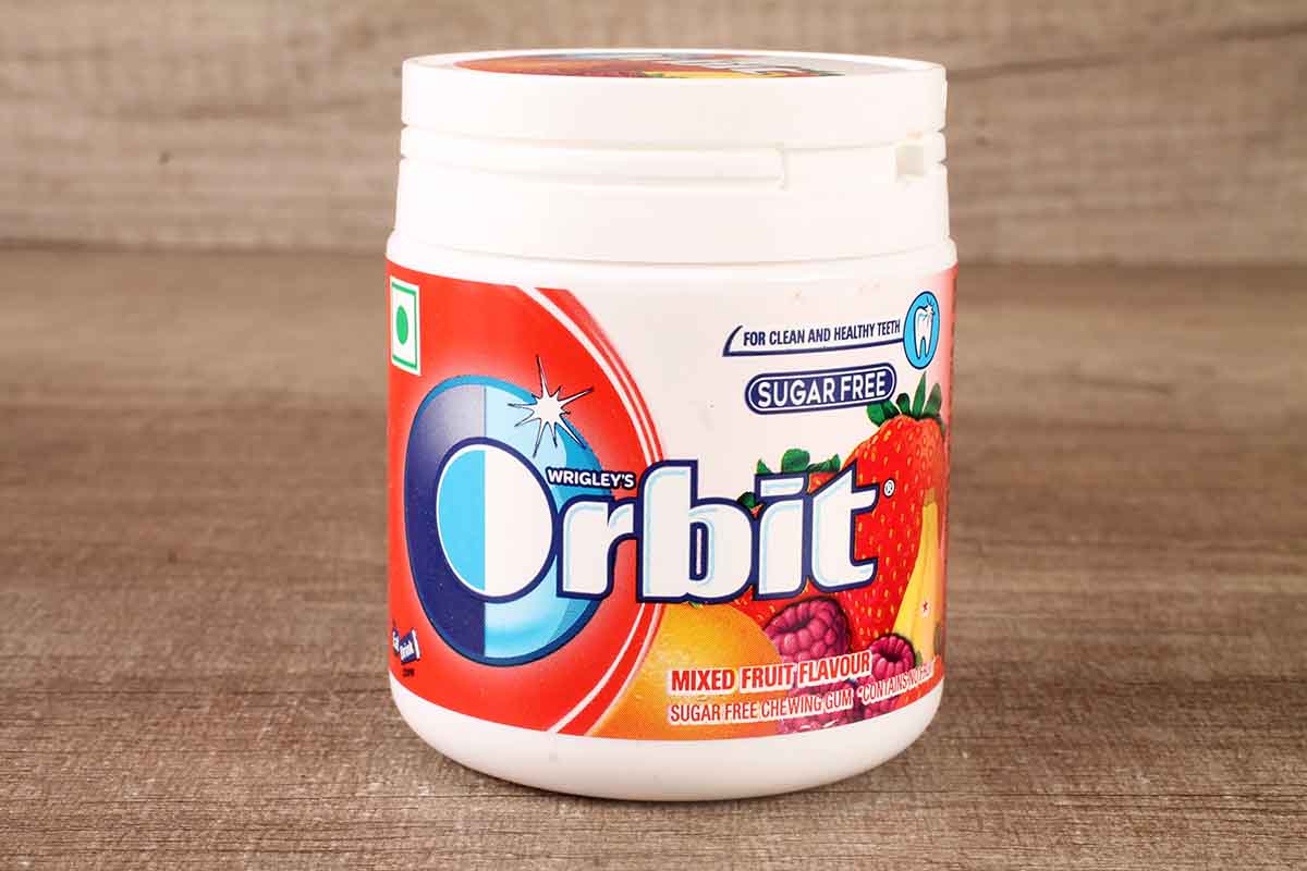 Orbit Mixed Fruit Gum 66 Gm