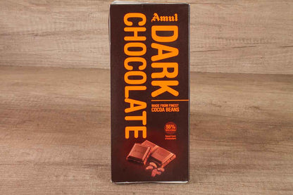 Amul 55% Dark Chocolate 125 Gm