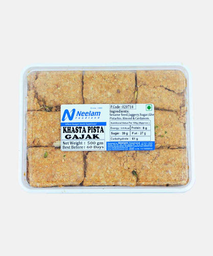 Khasta Pista Gajak 500 Gm