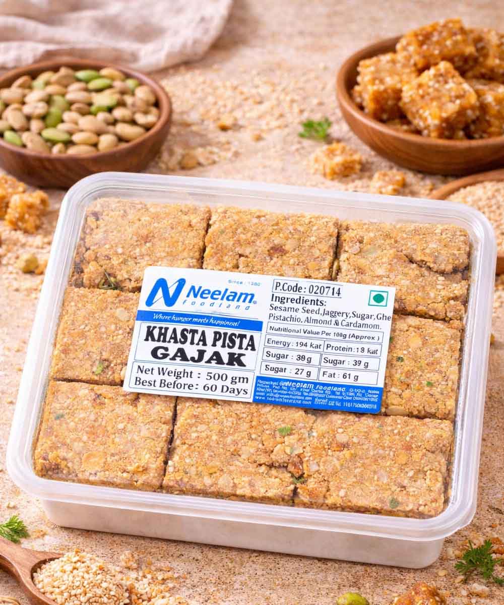 Khasta Pista Gajak 500 Gm