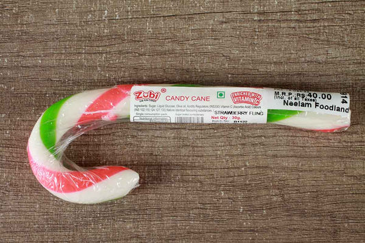 Zubi Strawberry Christmas Candy 40 Gm