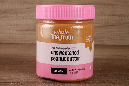The Whole Truth Unsweetened Peanut Butter Creamy 325 Gm