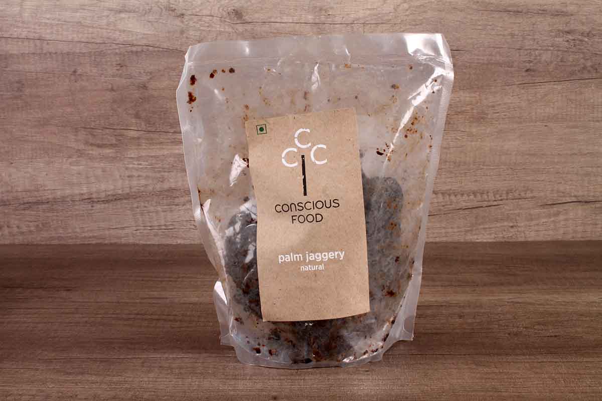 Conscious Food Palm Jaggery 500 Gm