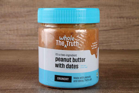 The Whole Truth Peanut Butter With Dates Crunchy 325 Gm