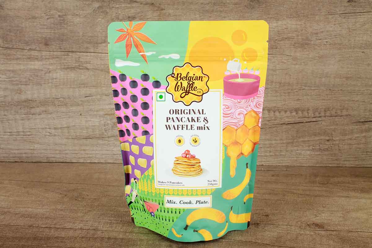 The Belgian Waffle Co Original Pancake & Waffle Mix 250 Gm
