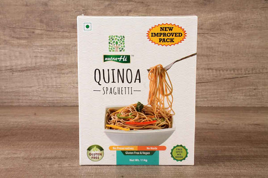 Nutra Hi Gluten Free Quinoa Spaghetti 114 Gm