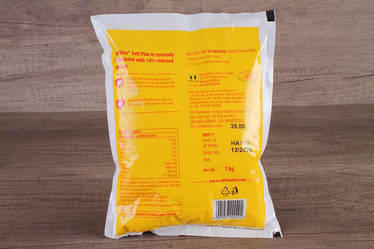 Saffola Salt Plus 1 Kg