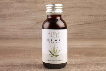Madhya Earth Hemp Seed Oil 60 Ml