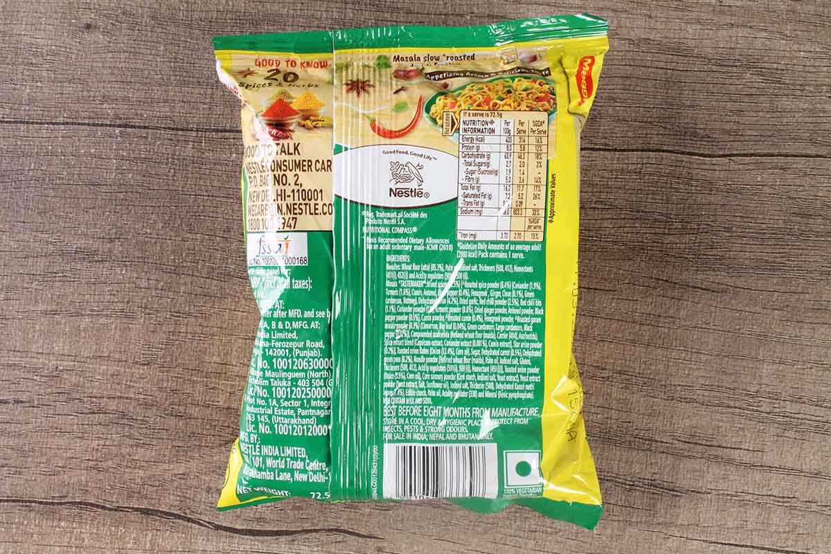 Maggi Veg Atta Masala Noodles 72.5 Gm