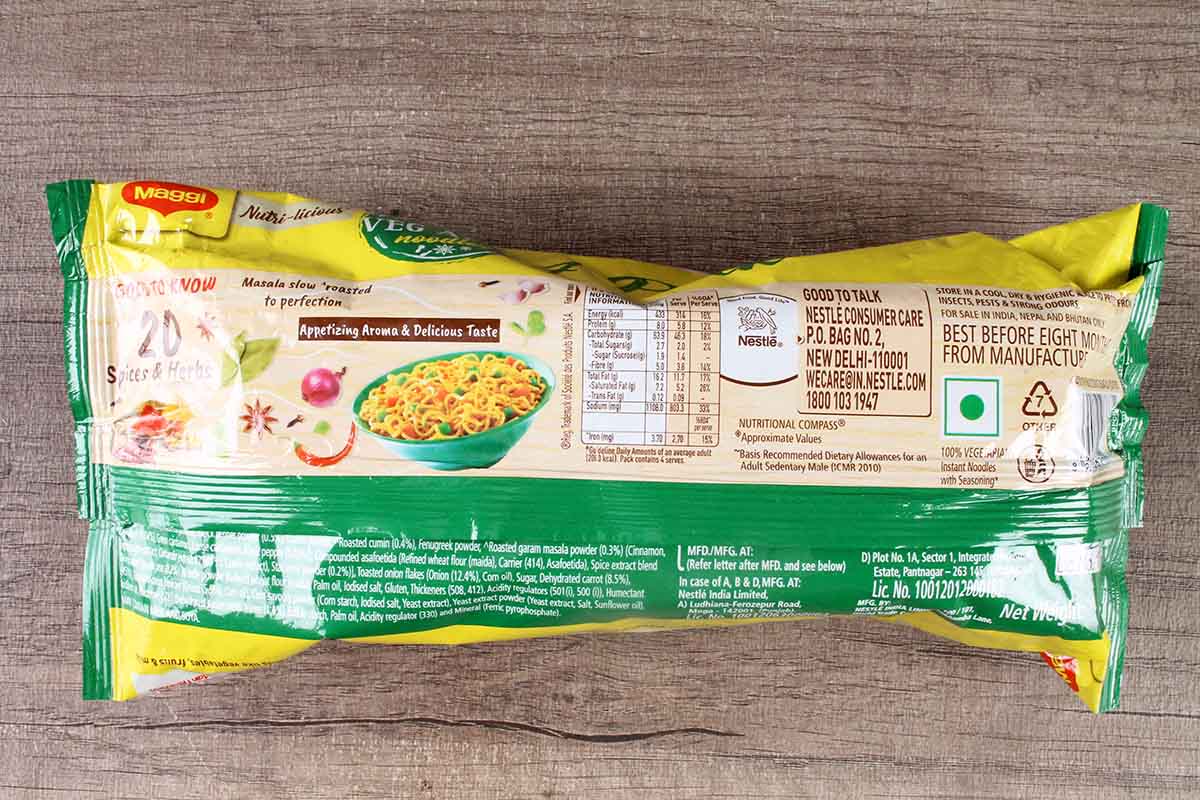 Maggi Veg Atta Masala Noodles 290 Gm
