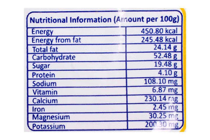 Venus Bekar Vegetarian Rich Nut Plum Sliced Cake 200 Gm
