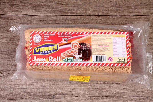 Venus Baker Jam Roll Cake 280 Gm