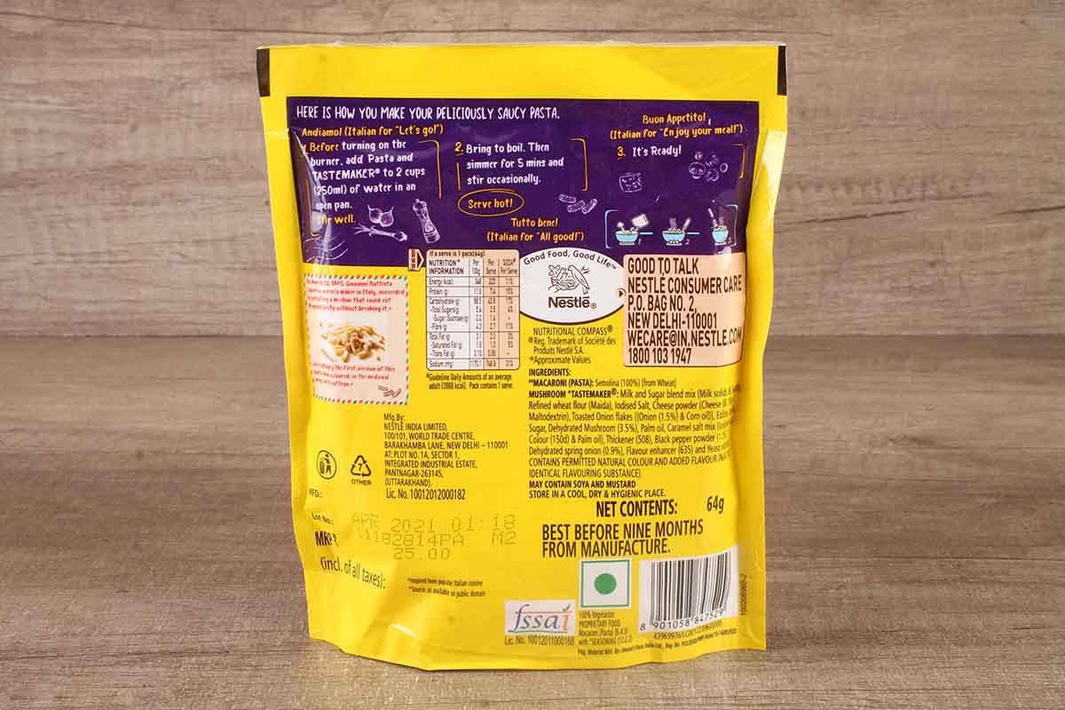 Maggi Mushroom Penne Pasta 68.5 Gm