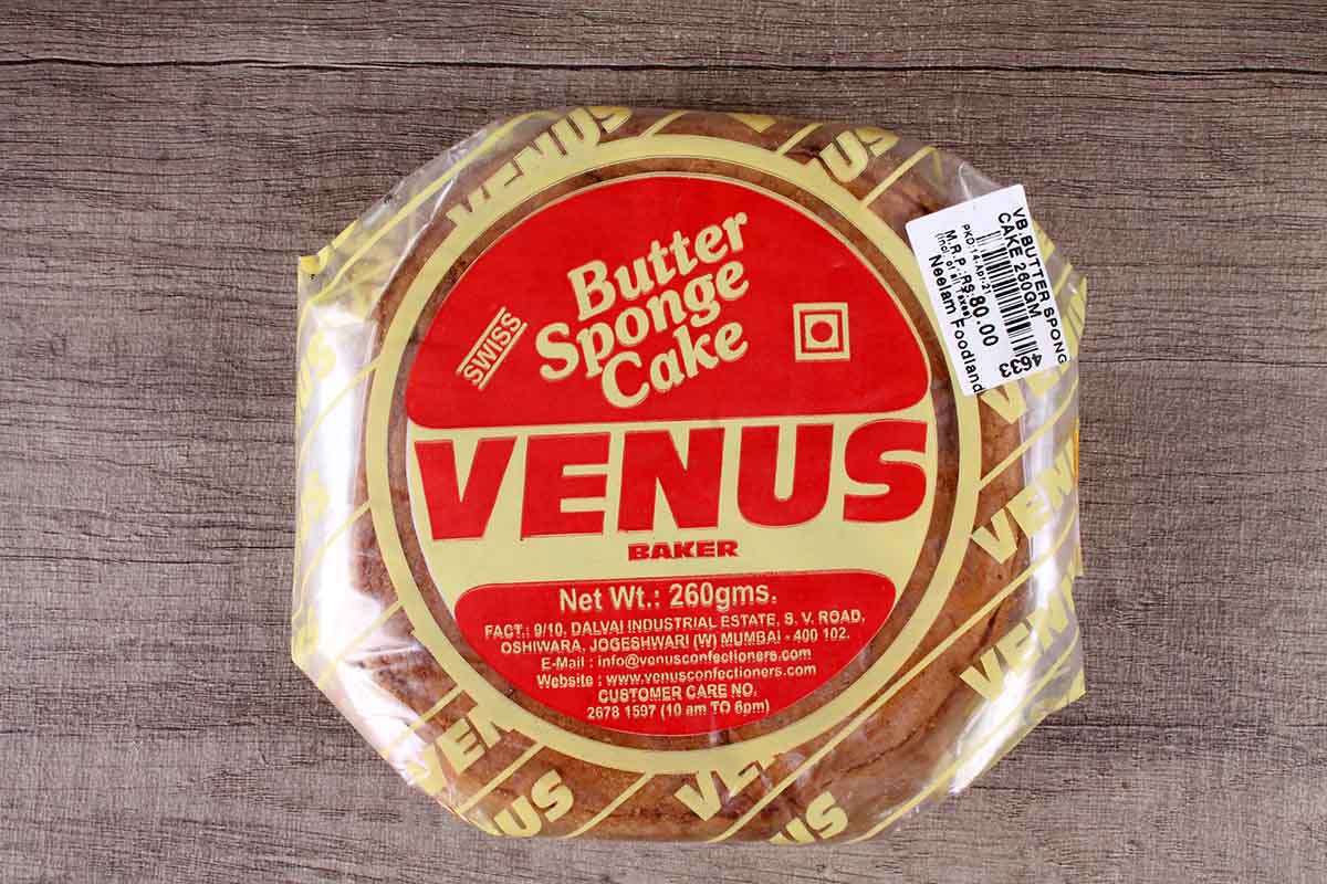 Venus Butter Sponge Cake 260 Gm
