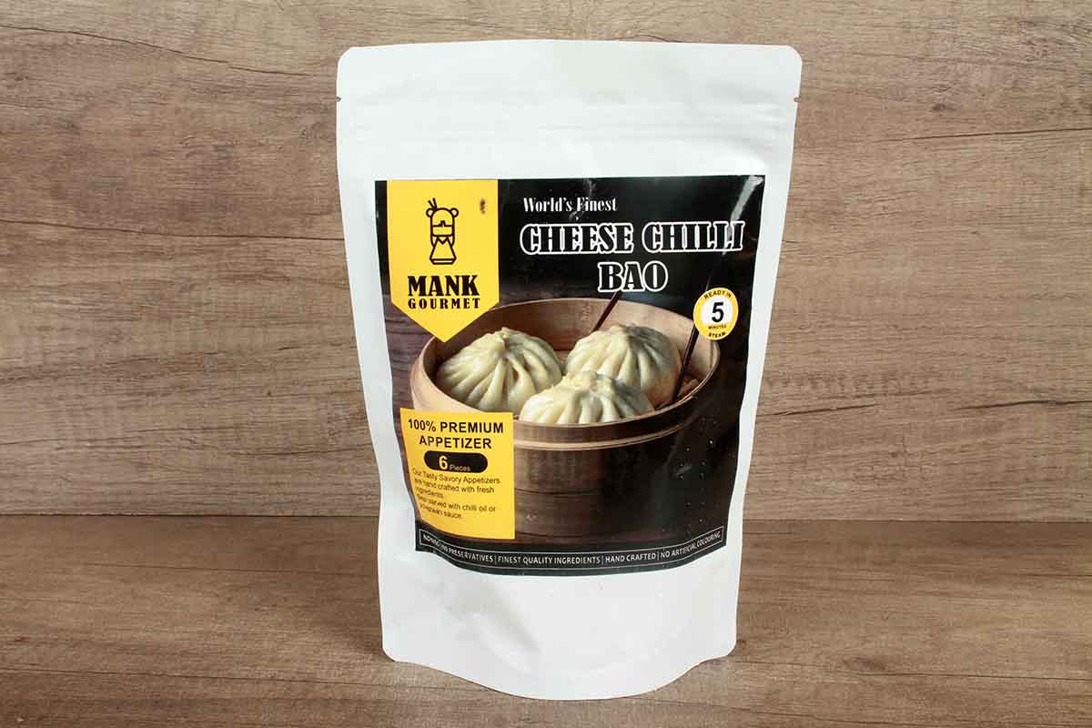 Mank Gourmet Cheese Chilli Bao 6 Pc