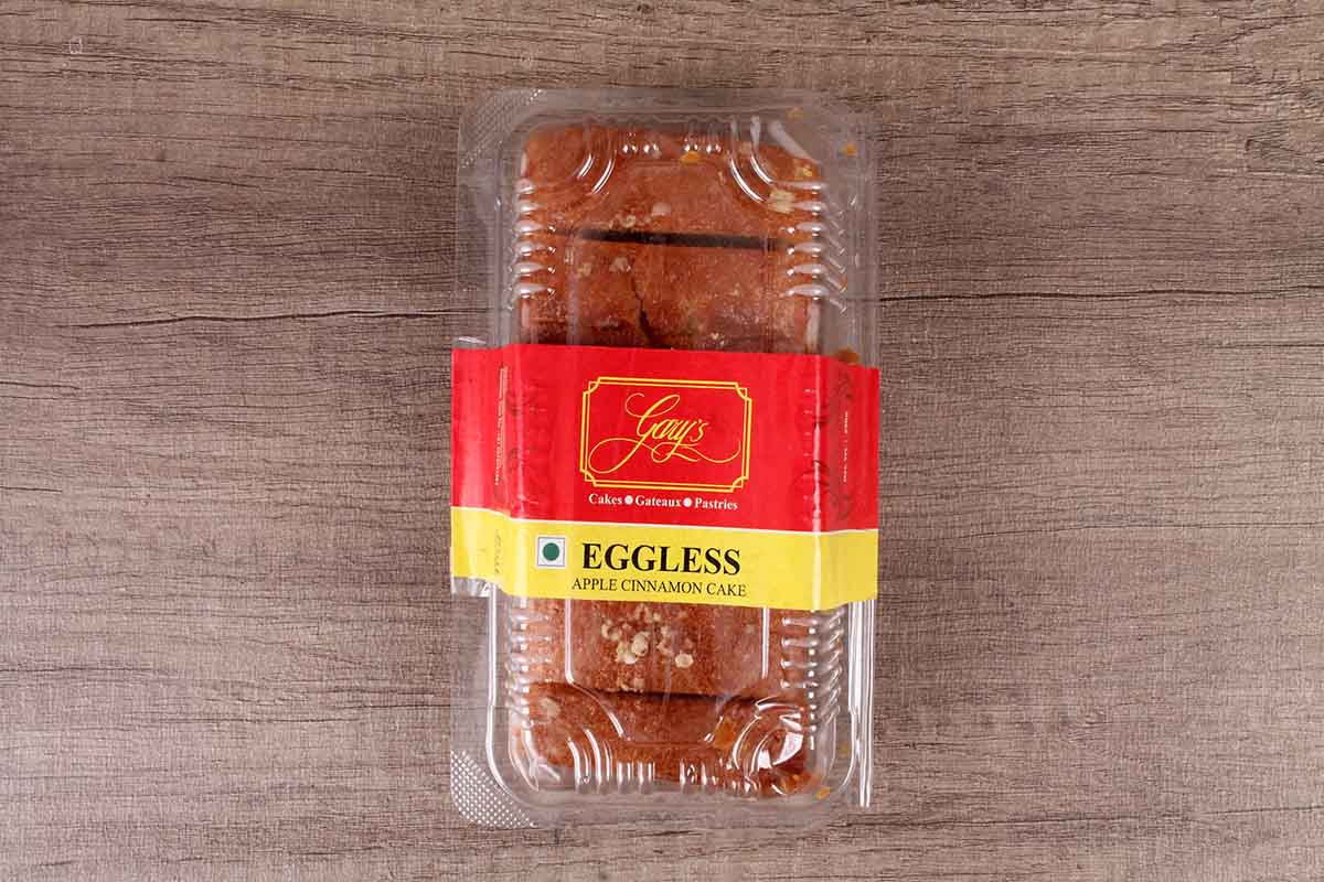 Garys Eggless Apple Cinnamon Cakes 250 Gm
