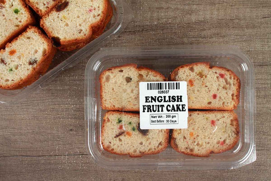 Eggless English Fruit Cake 200 Gm