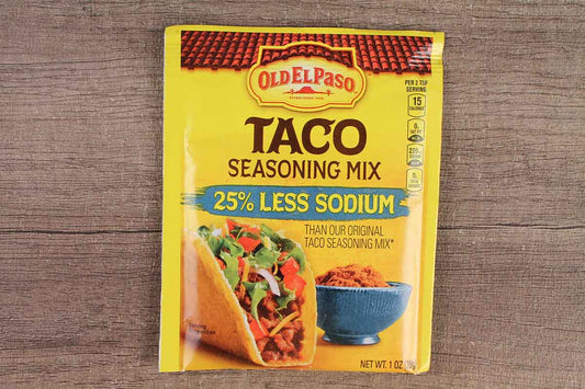 Old El Paso Taco Seasoning 25% Less Sodium 28 Gm