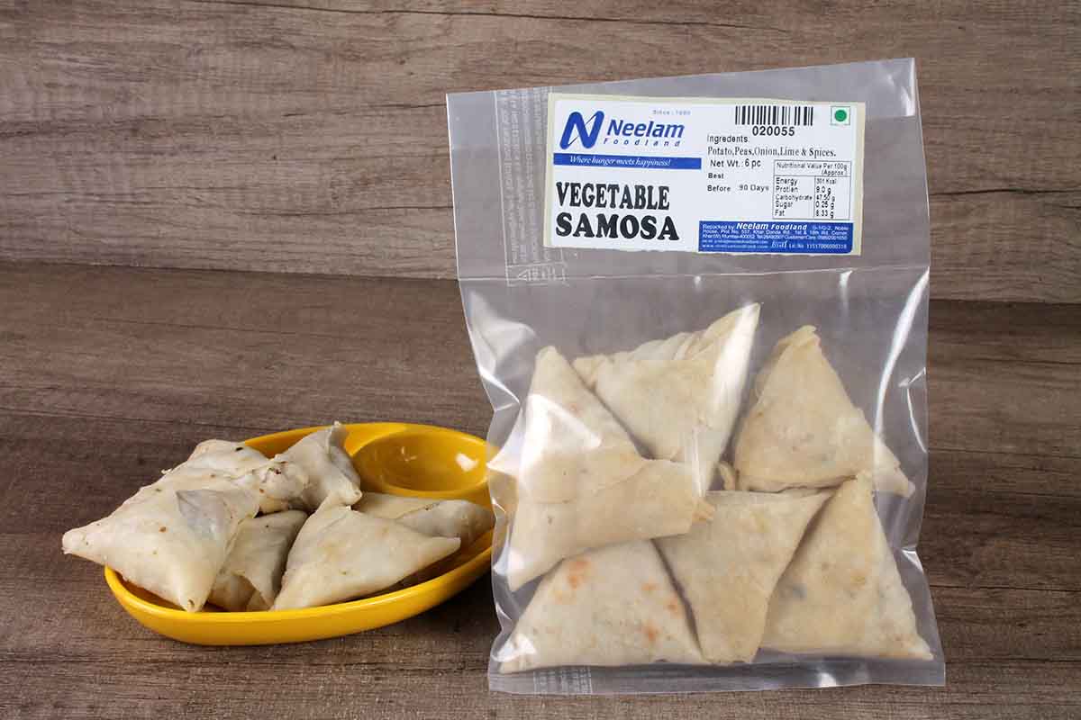 Vegetable Samosa 6 Piece