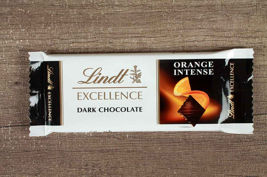Lindt Excellence Orange Intense Dark Chocolate 35 Gm