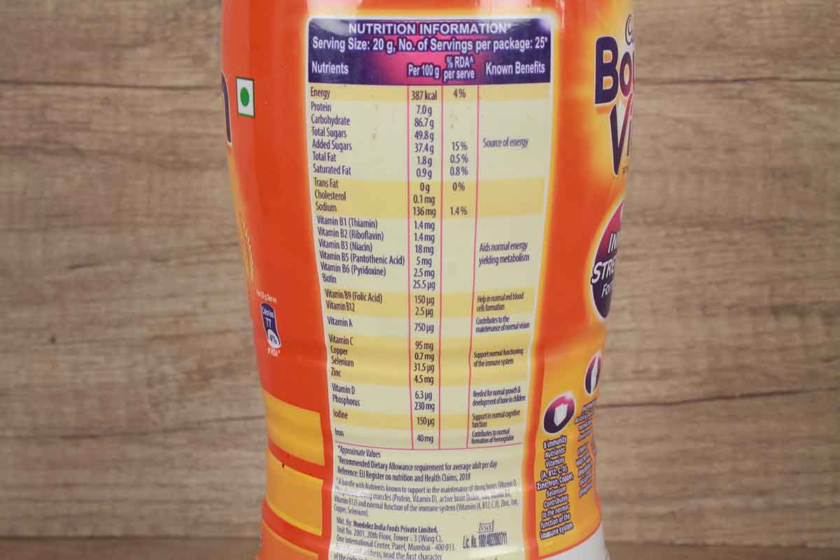 Cadbury Bournvita Jar 500 Gm