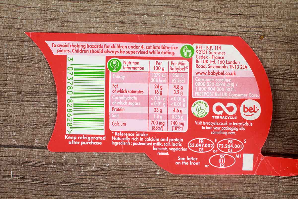 Babybel Cheese 5 Pc 100 Gm