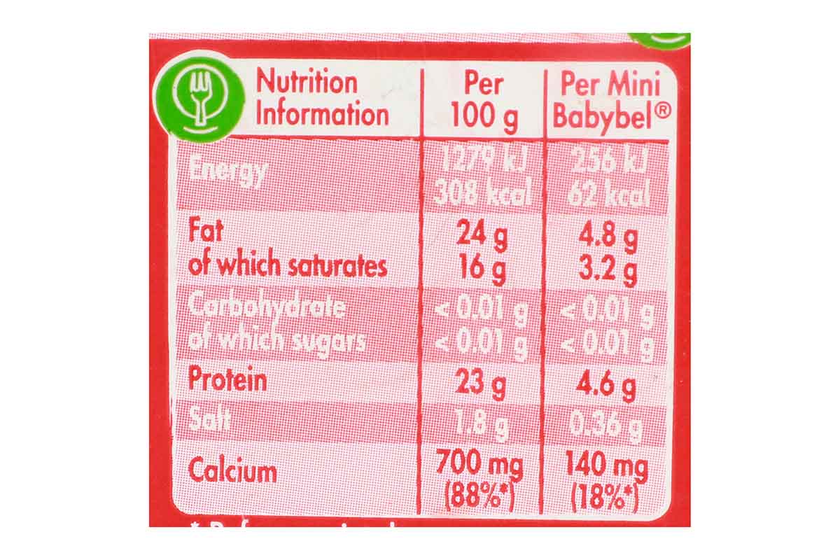 Babybel Cheese 5 Pc 100 Gm
