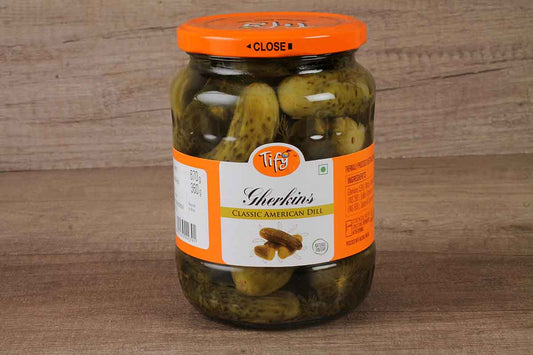 Tify Zesty Slices Gherkins 350 Gm