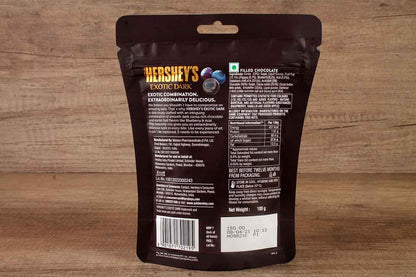 Hersheys Exotic Dark Blueberry & Acai Chocolate 100 Gm