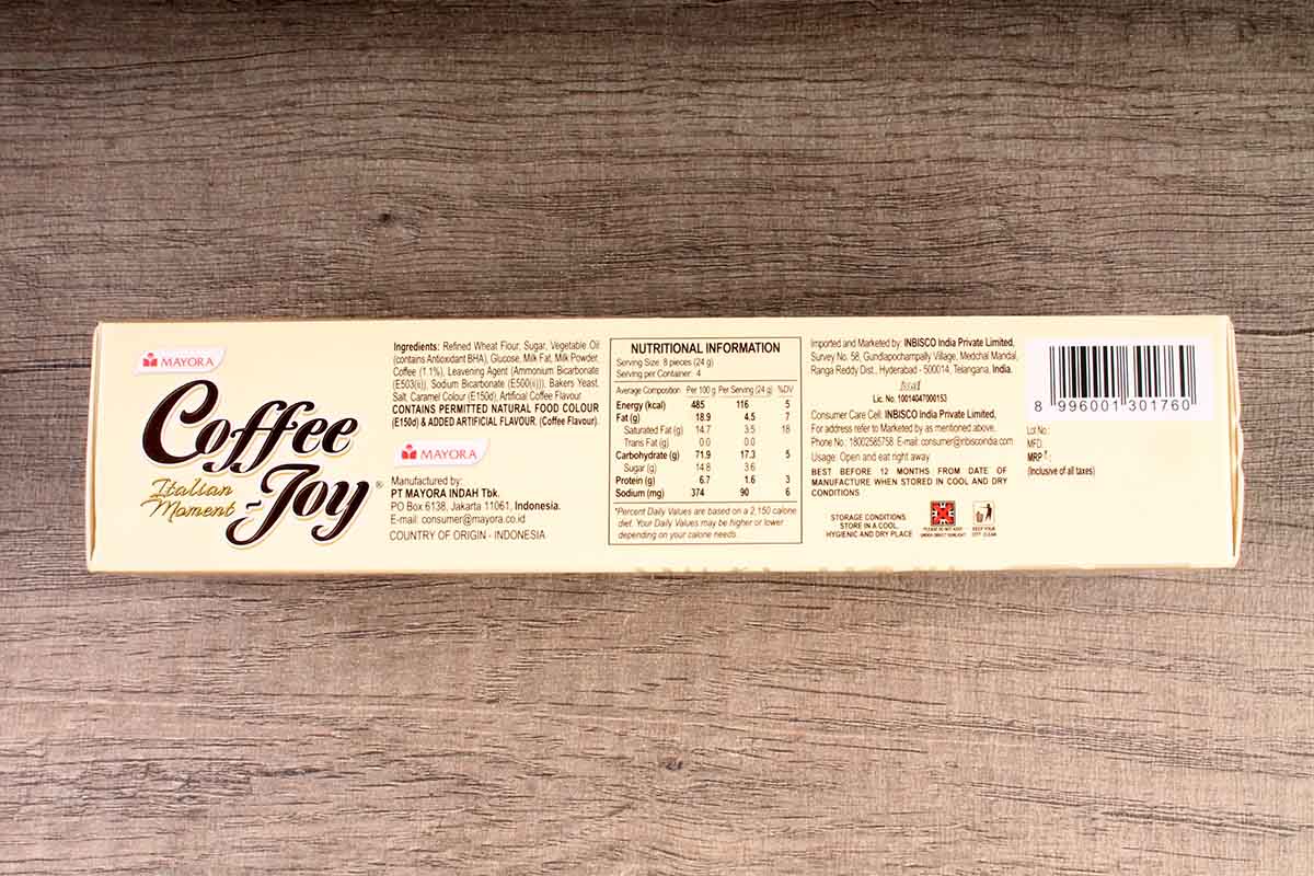 Mayora Coffee Joy Biscuit 90 Gm