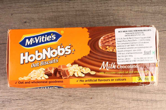 Mcivities Hobnobs Milk Chocolate Biscuits 300 Gm
