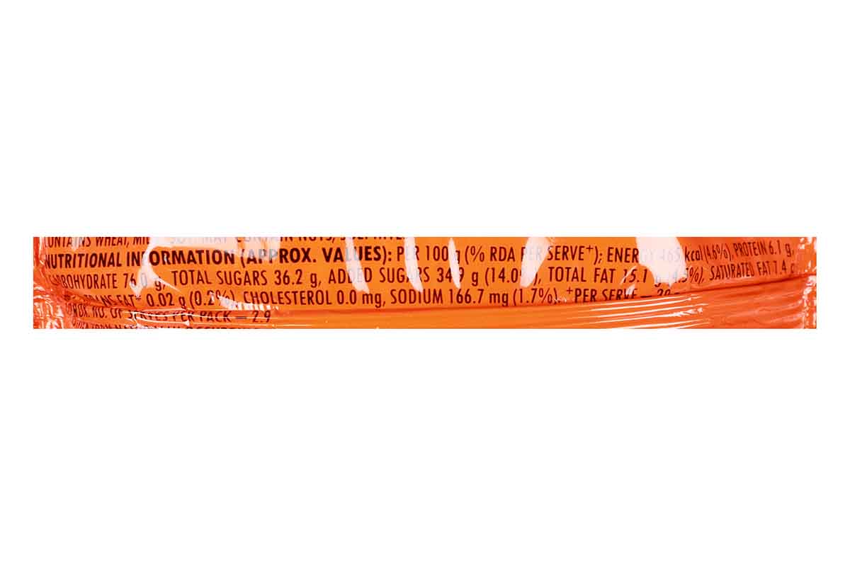 Sunfeast Bounce Orange Creme Biscuits 62 Gm