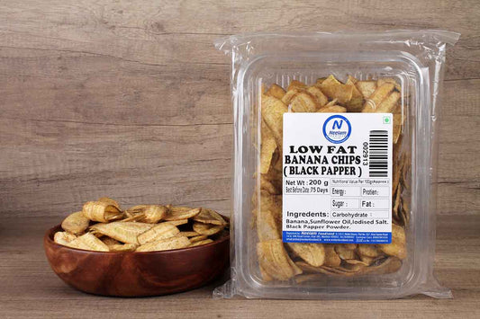 Salt Free Banana Chips Black Pepper 1Kg