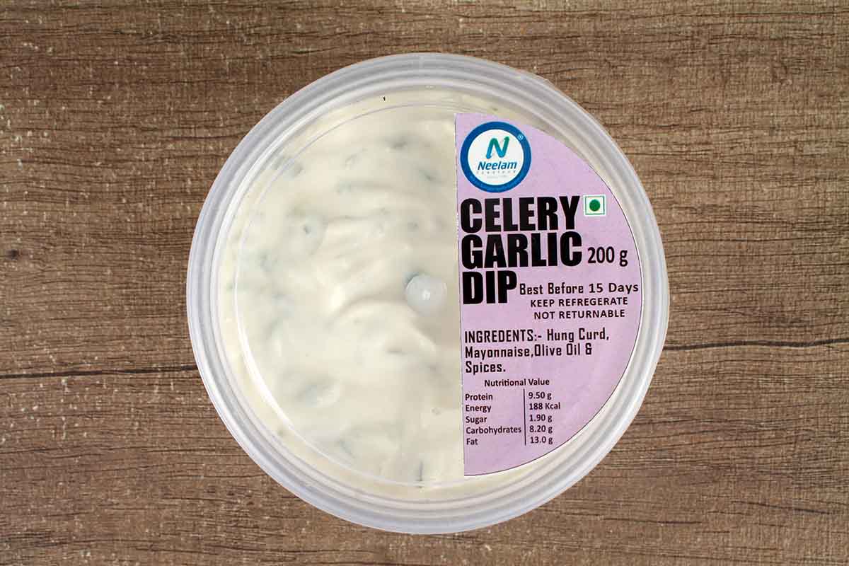 Celery Garlic Dip