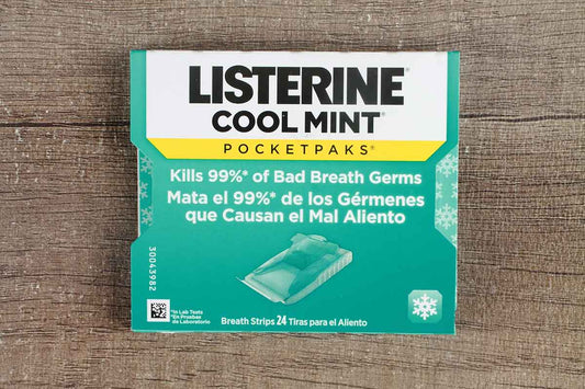 Listerine Cool Mint Pocket Pack 24 Trips 10 Gm