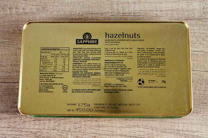 Sapphire Hazelnuts Milk Chocolate 175 Gm