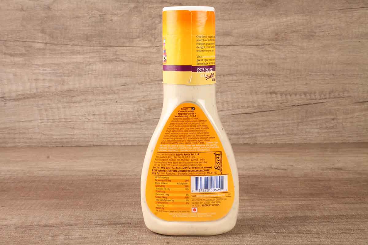 American Garden Creamy Caesar Dressing & Dip 267 Ml