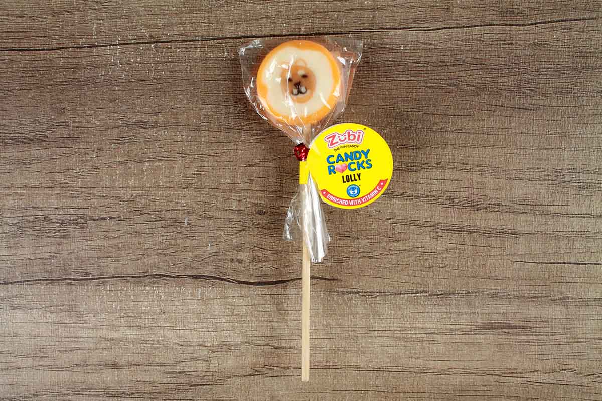 Zubi Litchilicious Candy Lollypop 30 Gm