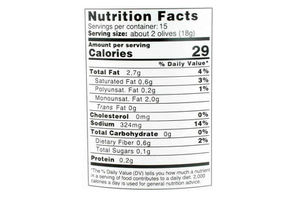 Sparta Gourmet Pitted Green Olives 580 Gm
